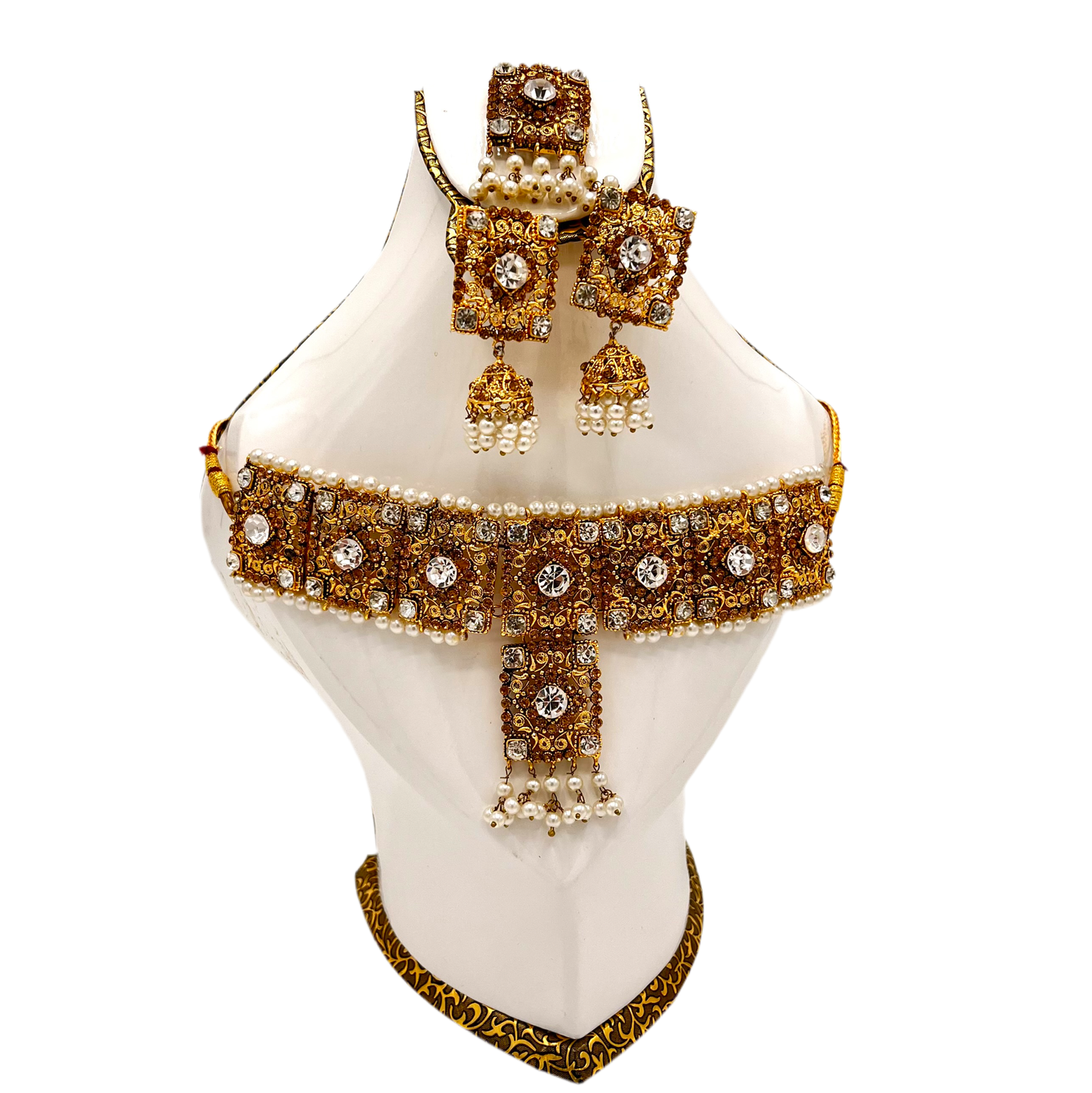 Turkish Design Elegant Bridal Choker Set