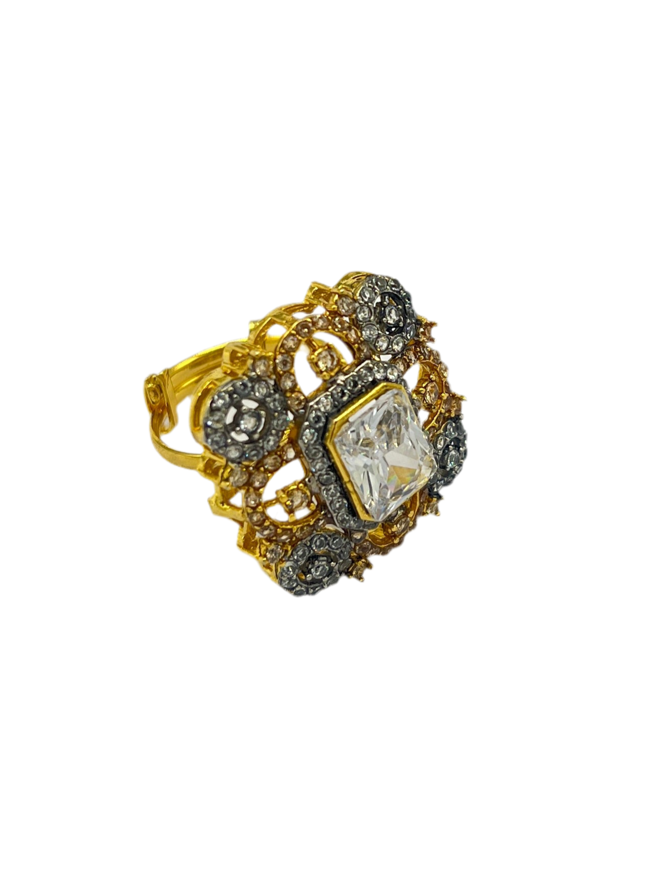Antique Gold Plated Rings for Women