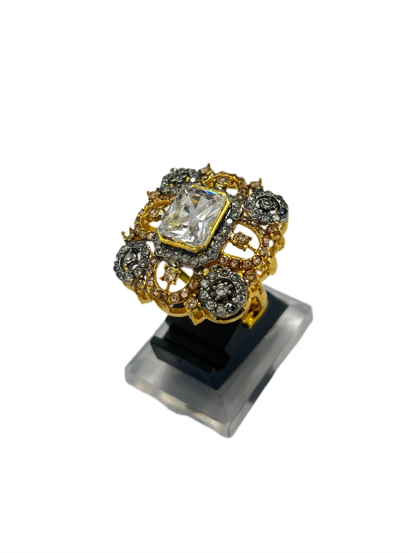Antique Gold Plated Rings for Women